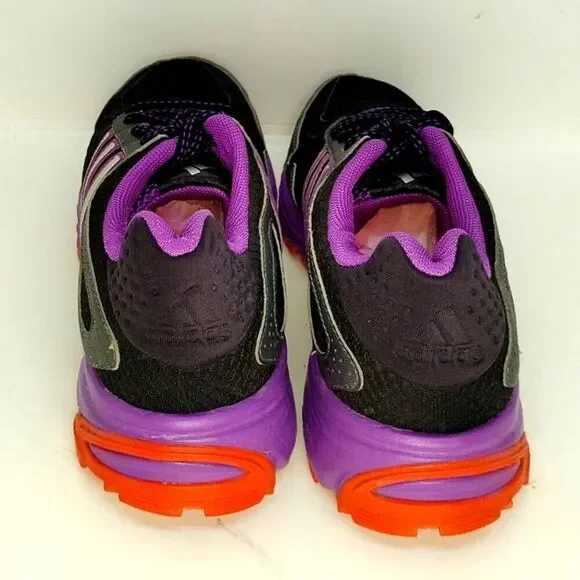 Adidas Adiprene Women's Black & Purple Running Sneakers - Size 8.5 - Picture 4 of 7